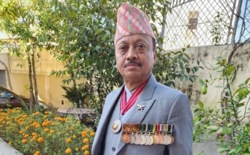 नर्भिक अस्पतालका अध्यक्षलाई प्रहरीको लाइफटाइम अचिभमेन्ट अवार्ड